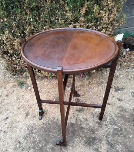 Vintage wooden revertible