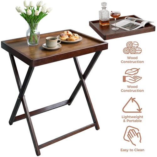 Wooden folding table outdoor - wooden,