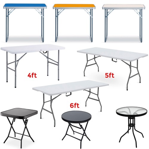 6ft folding table heavy - 4/5/6ft,