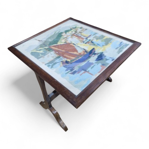 Vintage folding firescreen - vintage,