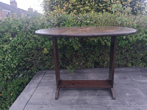 Antique oak miniature folding - oak,
