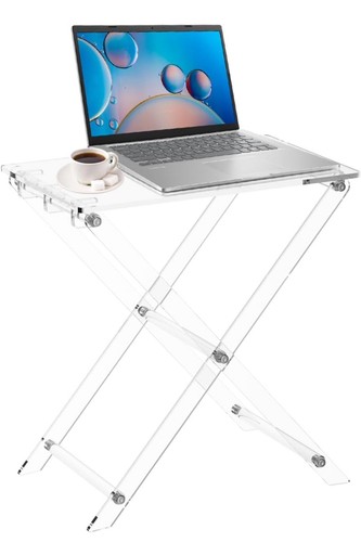Acrylic folding tray - folding, table